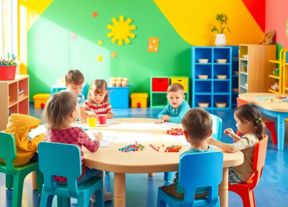 Families and daycare providers engaging with the KidooApp platform