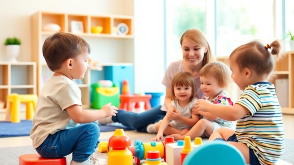 Illustration representing the KidooApp daycare directory